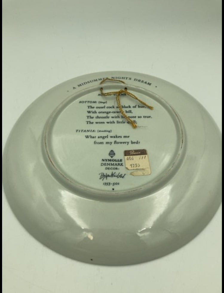 Bjørn Wiinblad tallerken